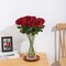 12 PCS Artificial Flowers Roses Silk Flowers Fake Long Stem Artificial Roses